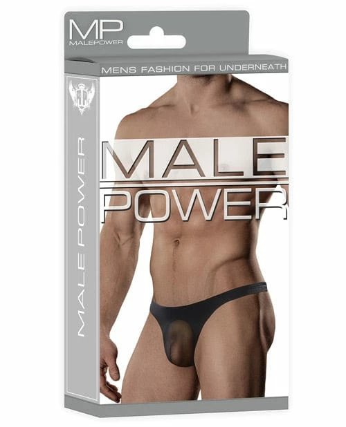 Comme Ci Comme Ca Male Power Sheer Nylon Lycra Pouch Thong