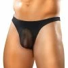 Comme Ci Comme Ca Male Power Sheer Nylon Lycra Pouch Thong