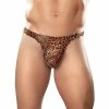 Comme Ci Comme Ca Male Power Wonder Thong Animal Print Lingerie