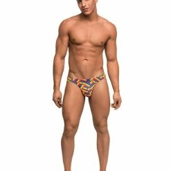 Comme Ci Comme Ca Pride Fest Contoured Pouch Bong Thong Rainbow