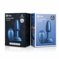 Anal Toys B-Vibe 5 Year Anniversary Collection Rimming Petite Rotating & Vibrating Remote Control Plug Set