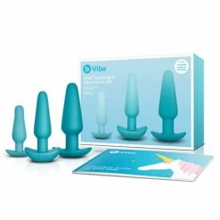 B-Vibe Anal Education Set - Teal Anal Toys