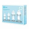 Anal Toys B-vibe Glass Anal Dilator 4 Pc Set