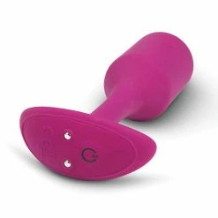 B-Vibe Vibrating Weighted Snug Plug XL