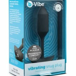 B-Vibe Vibrating Weighted Snug Plug XL Anal Toys