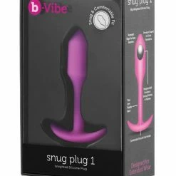 B-Vibe Weighted Snug Plug 1