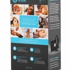 B-Vibe Weighted Snug Plug 4 - 257 G Black