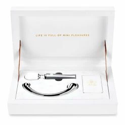 Vibrators Le Wand Mini Pleasures 4 Piece Kit - Chrome