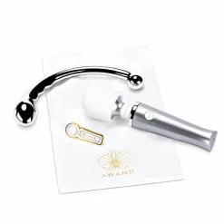 Vibrators Le Wand Mini Pleasures 4 Piece Kit - Chrome