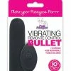 Cousins Group Pink Pussycat Vibrating Remote Control Bullet - Black