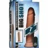 Curve Toys Dildos Curve Novelties Big Shot 7" Vibrating 21x Silicone Dildo W-out Balls W-remote - Light