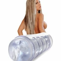 Curve Toys Penis Toys Curve Novelties Mistress Brianna Diamond Deluxe Clear Ass Stroker