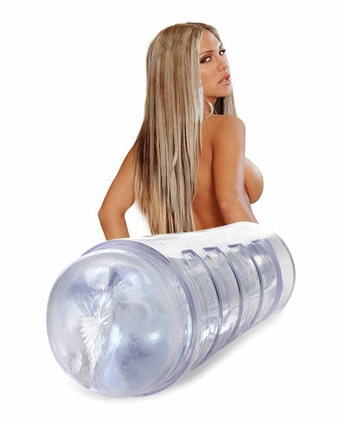 Curve Toys Penis Toys Curve Novelties Mistress Brianna Diamond Deluxe Clear Ass Stroker