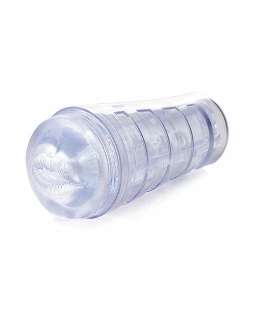 Curve Toys Curve Novelties Mistress Courtney Diamond Deluxe Clear Mouth Stroker