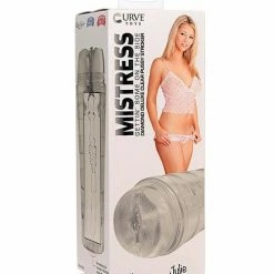 Curve Toys Penis Toys Curve Novelties Mistress Julie Diamond Deluxe Clear Pussy Stroker