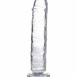 Curve Toys Curve Novelties Jock C-thru 7" Slim Dildo - Clear Dildos