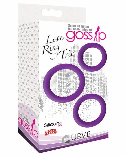 Curve Toys Curve Novelties Gossip Love Ring Trio