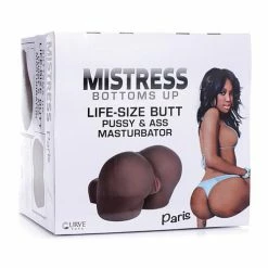 Curve Toys Penis Toys Curve Novelties Mistress Bottom's Up Paris Life Size Pussy & Ass Masturbator