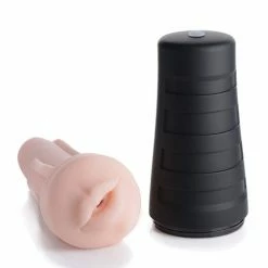 Curve Toys Curve Novelties Mistress Dani Deluxe Mouth Stroker - Ivory Penis Toys