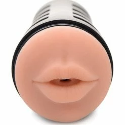 Curve Toys Curve Novelties Mistress Karla Deluxe Mouth Stroker - Tan