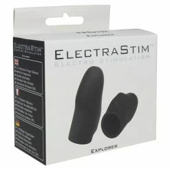 Cyrex Ltd. Kink & BDSM ElectraStim Explorer Electro Finger Sleeves - Black