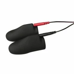 Cyrex Ltd. Kink & BDSM ElectraStim Explorer Electro Finger Sleeves - Black