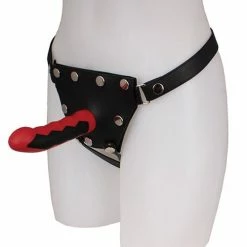 Cyrex Ltd. ElectraStim Silicone Fusion Komodo Dildo - Red-Black Kink & BDSM