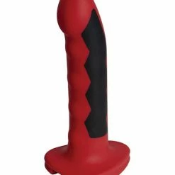 Cyrex Ltd. ElectraStim Silicone Fusion Komodo Dildo - Red-Black Kink & BDSM
