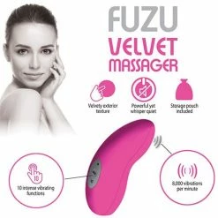 Deeva Vibrators Fuzu Velvet Massager