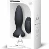 Doc Johnson Anal Toys A Play Rechargeable Silicone Adventurous Anal Plug With Remote
