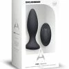 Doc Johnson Anal Toys A Play Rechargeable Silicone Beginner Anal Plug With Remote