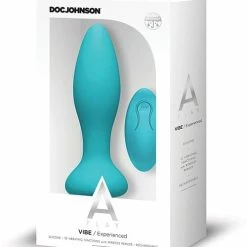Doc Johnson A Play Rechargeable Silicone Experienced Anal Plug With Remote Anal Toys