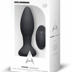 Doc Johnson Anal Toys A Play Rimmer Experienced Rechargeable Silicone Anal Plug With Remote