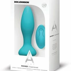Doc Johnson Anal Toys A Play Rimmer Experienced Rechargeable Silicone Anal Plug With Remote