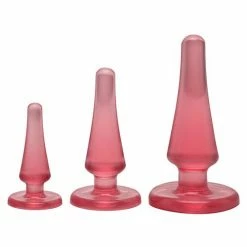 Doc Johnson Anal Toys Crystal Jellies Anal Initiation Kit