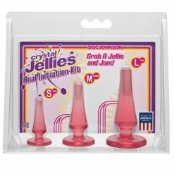 Doc Johnson Anal Toys Crystal Jellies Anal Initiation Kit