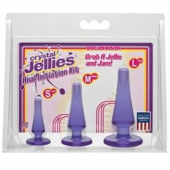 Doc Johnson Anal Toys Crystal Jellies Anal Initiation Kit