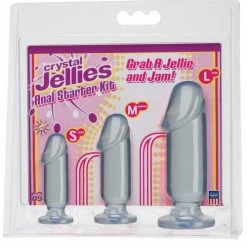 Doc Johnson Crystal Jellies Anal Starter Kit Anal Toys
