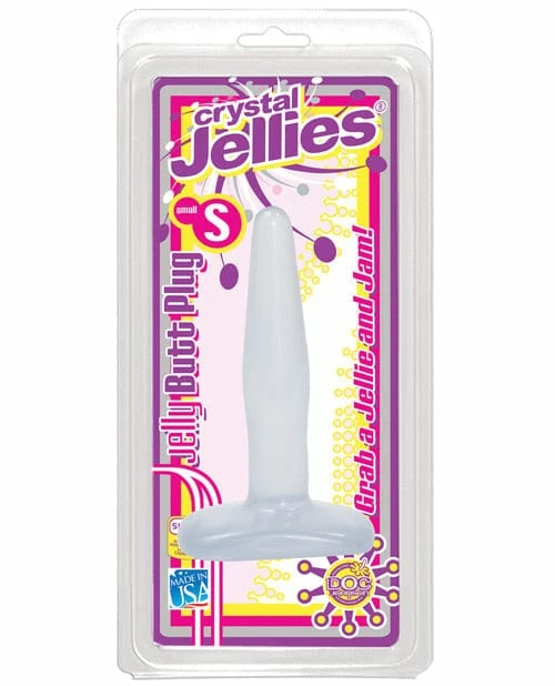 Doc Johnson Crystal Jellies Butt Plug Anal Toys