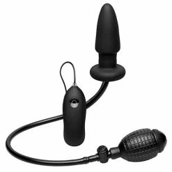 Doc Johnson Deluxe Wonder Plug Inflatable Vibrating Butt Plug - Multi Speed Anal Toys