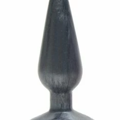 Doc Johnson Anal Toys Platinum Silicone The Big End - Charcoal