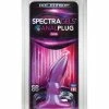 Doc Johnson Anal Toys Spectra Gels Anal Plug - Purple