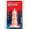 Doc Johnson Triple Ripple Butt Plug Anal Toys