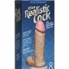 Doc Johnson Dildos 8" Realistic Cock With Balls