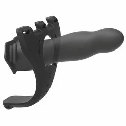 Doc Johnson Dildos Body Extensions Be Naughty Vibrating 4 Piece Strap On Set - Black