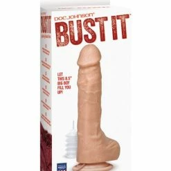 Doc Johnson Dildos Bust It Squirting Realistic Cock Nut Butter