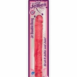 Doc Johnson Crystal Jellies 12" Jr. Double Dong