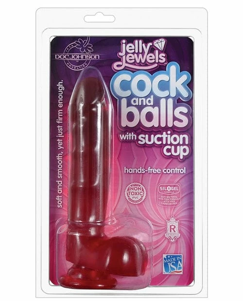 Doc Johnson Jelly Cock With Suction Cup Dildos