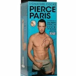 Doc Johnson Dildos Signature Cocks Ultraskyn 9" Cock With Removable Vac-U-Lock Suction Cup - Pierce Paris