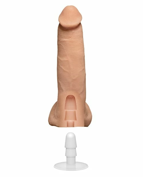 Doc Johnson Dildos Signature Cocks Ultraskyn 9" Cock With Removable Vac-U-Lock Suction Cup - Pierce Paris